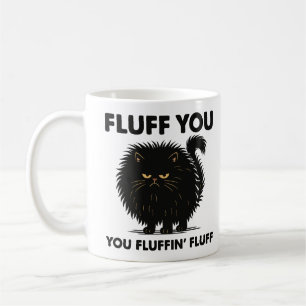 Fluffy Voluminous Cat Life Kat Style Koffiemok