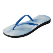 Fluffy White Clouds Teenslippers (Schuin)