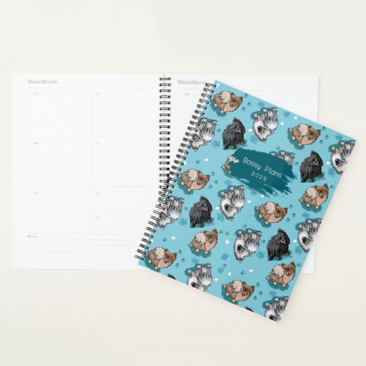 Fluffybutt Pomeranian KiniArt (Devant avec enveloppe)