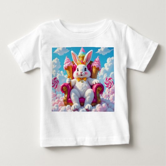 FluffyCloudConfections Baby T-Shirts (Devant)