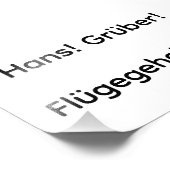 Flügegeheimen - Elargissement photo (Coin)