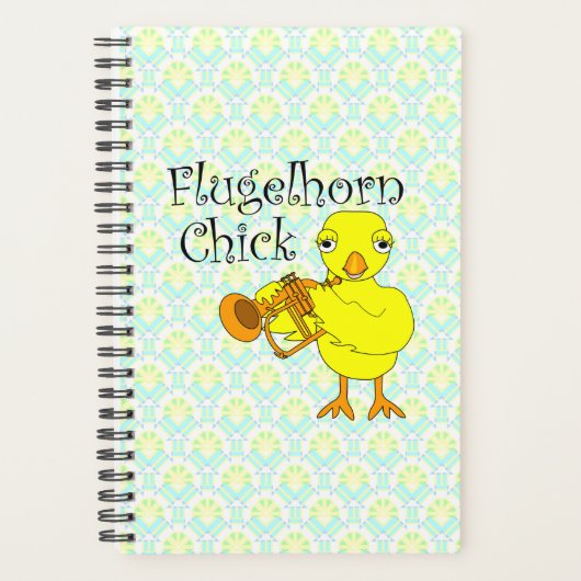 Flugelhorn Chick Tekst Planner (Voorkant)