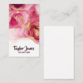 Fluid Alcohol Ink Visitekaartje (Voorkant / Achterkant)