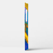 Fluid Art. Abstracte kleurrijke achtergrond, behan Case-Mate iPhone Case (Achterkant / Links)