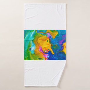 Fluid Art. Abstrait arrière - plan coloré, papier