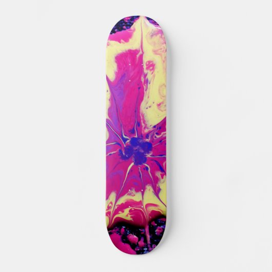 Fluid Art Paint Skateboard (Voorkant)