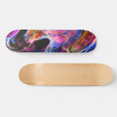 Fluid Art Painting Skateboard (Horizontaal)