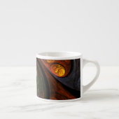 Fluid Connection Abstract Art Espresso-Mok Espresso Kop (Rechts)