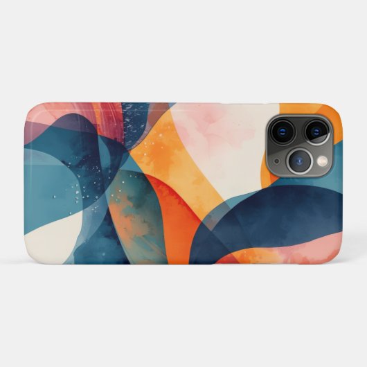 "Fluid Dynamics" Case-Mate iPhone Case (Achterkant (horizontaal))