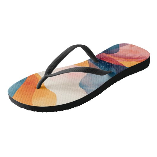 "Fluid Dynamics" Teenslippers (Schuin)