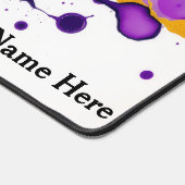 Fluid Ink Gold Marble Modern (Coin)