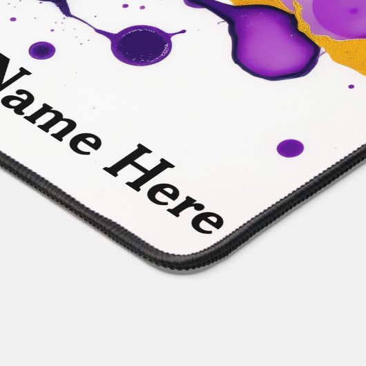 Fluid Ink Gold Marble Modern (Coin)