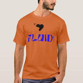 Fluid Love muziek T-shirt