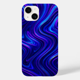 Fluid Marble Cascade iPhone Case - Vet en levendig