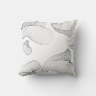 Fluid Motion Coussin d'art Abstrait
