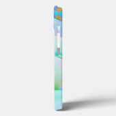 Fluid Neon Abstract Case-Mate iPhone Case (Achterkant / Links)