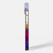 Fluid Paarse en Blue Fusion Case-Mate iPhone Case (Achterkant / Links)