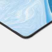 Fluide en marbre bleu et blanc (Coin)