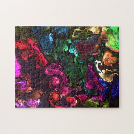 Fluide fumée flamme puzzle puzzle (Horizontal)