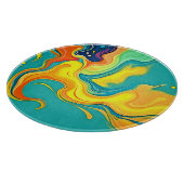 Fluidity of Joy: Abstract Waves Snijplank (Hoek)