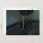 Fluïite de l'eau briefkaart (Voorkant / Achterkant)