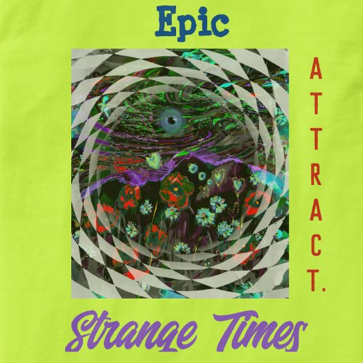 Fluisteren van de blik van het universum t-shirt