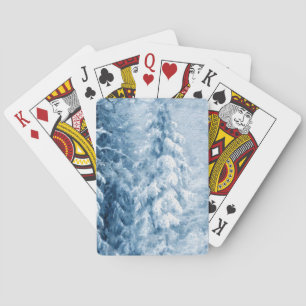 Fluisteren van de winter pokerkaarten