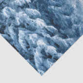 Fluisteren van de winter tissuepapier (Detail)