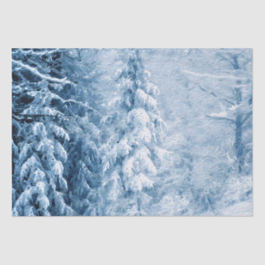 Fluisteren van de winter tissuepapier (Voorkant)