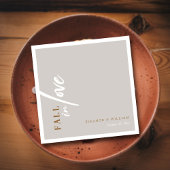 Fluisteren van Herfst: Modern Script Typografie Br Servet