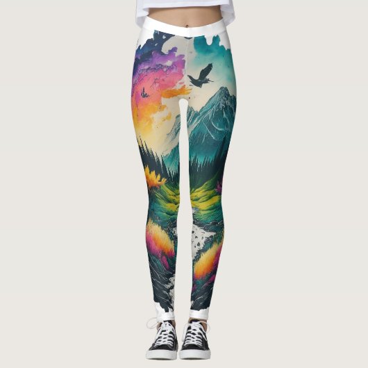 Fluisteren van het wild leggings (Voorkant)