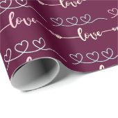 Fluisteren van Liefde Cadeaupapier (Rol Hoek)