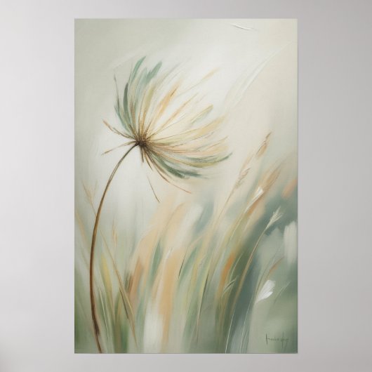 fluisteren van tijd poster (Voorkant)