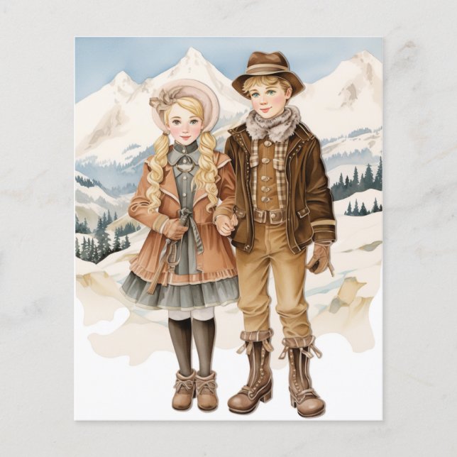Fluisteren van Winter & Papier Doll Romantische On (Voorkant)