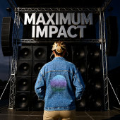 fluisterende pastelvallei denim jacket