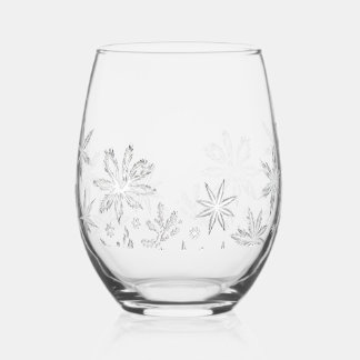 Fluisterende Vorstbloem Wijnglas Zonder Voet