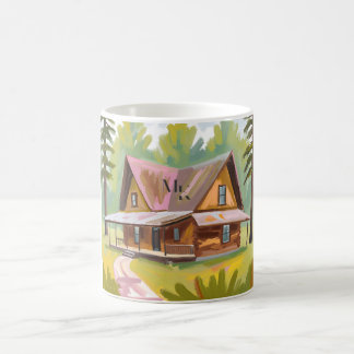 FLUISTERENDE WALNOTENCABINE KOFFIEMOK