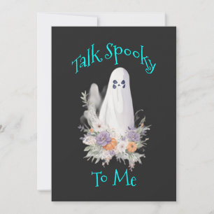 Fluisterende Wraith Ghost Feestdagenkaart