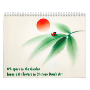 Fluisteringen in de tuin – Insecten & Bloemen in C Kalender