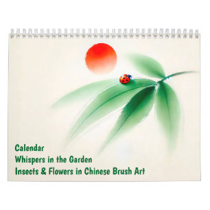 Fluisteringen in de tuin – Insecten & Bloemen in C Kalender