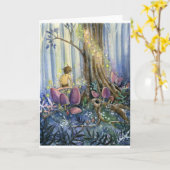 fluisteringen uit het bos kaart (Gele Bloem)