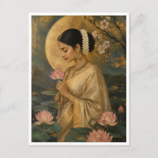 Fluisteringen van de Lotus Briefkaart