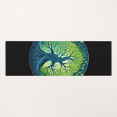 Fluisteringen van de wind: de essentie van de boom yogamat (Achterkant (horizontaal))