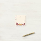 Fluisteringen Van Herfst Post-it® Notes (Op bureau)