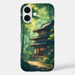 Fluisteringen van het Bos: Een Verborgen Japans To iPhone 16 Hoesje