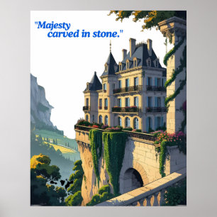 "Fluisteringen van het Kasteel – Elegante Paleis L Poster