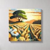 fluistertarwe canvas afdruk (Voorkant)