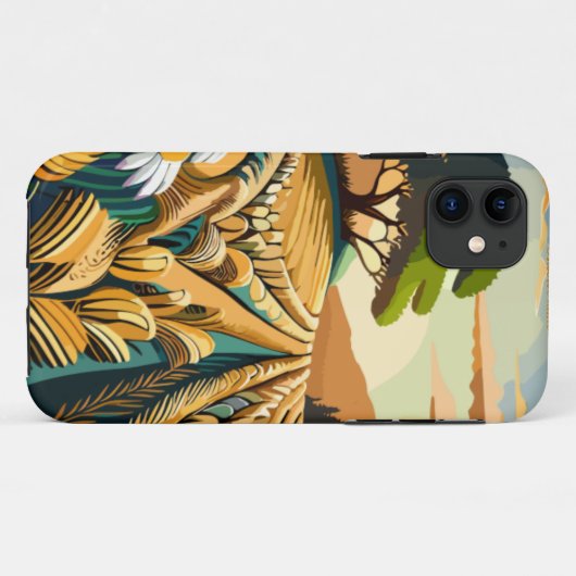 fluistertarwe Case-Mate iPhone case (Achterkant (horizontaal))