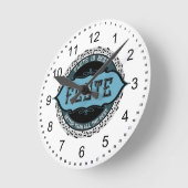 Fluit Beste Muziek Nota Cirkel Ronde Klok (Hoek)