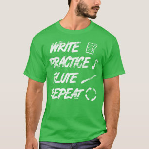 Fluit Citaat vintage T-shirt